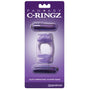Fantasy C - Ringz Duo - Vibrating Super Ring With Dual Bullets Purple - Royal Sins