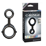 Fantasy C - Ringz Ironman Duo - Ring Cockring & Ballstretcher Black - Royal Sins
