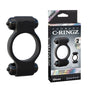 Fantasy C - Ringz Magic Touch Couples Ring With Dual Bullets Black - Royal Sins