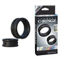 Fantasy C - Ringz Max - Width Silicone Rings 2 - Piece Set Black - Royal Sins