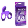 Fantasy C - Ringz Ultimate Couples Cage Vibrating Cock Sheath Purple - Royal Sins