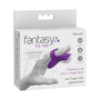 Fantasy For Her Rechargeable Adjustable Silicone Her Finger Vibe Purple - Royal Sins