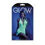 Fantasy Lingerie Glow Shock Value Net Halter Dress Neon Green O/S - Royal Sins