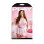 Fantasy Lingerie Play Lovesick Nurse Costume White XL/2XL - Royal Sins