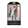 Fantasy Lingerie Sheer On Cloud 9 Bodystocking & G - String Light Blue O/S - Royal Sins