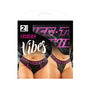 Fantasy Lingerie Vibes Thicc Buddy Pack Athletic Mesh Brief & Lace Thong Black/Pink Q - Royal Sins