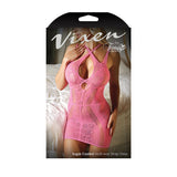 Fantasy Lingerie Vixen Sugar Coated Multi - Way Strap Dress Pink L/XL - Royal Sins
