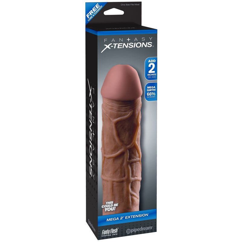 Fantasy X - tensions Mega 2 in. Extension Brown - Royal Sins