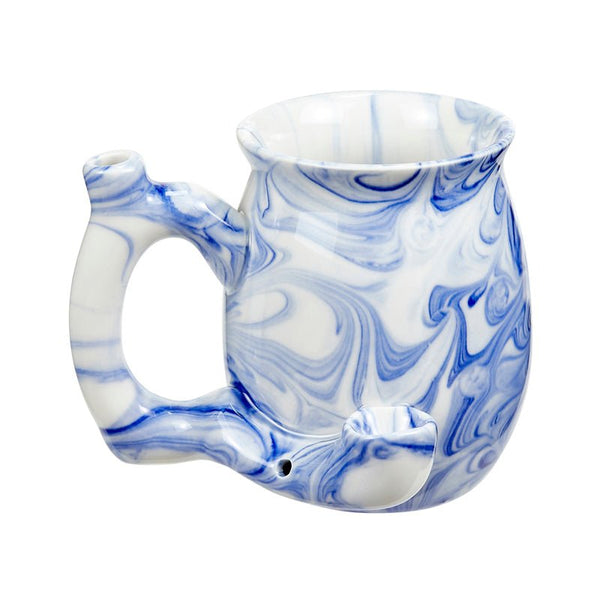 Fashioncraft Blue Marble Small Roast & Toast Mug - Royal Sins