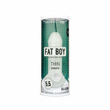 Fat Boy Thin 5.5 in. Extender Sheath Clear - Royal Sins