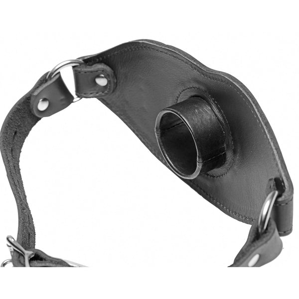 Feeder Locking Open Mouth Gag - Royal Sins