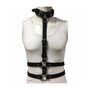 Female Chest Harness with Choker - BLACK - Royal Sins