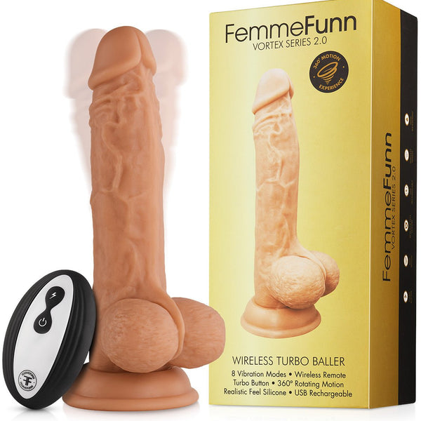 Femme Funn Wireless Turbo Baller - Cream - Royal Sins