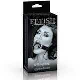 Fetish Fantasy Series Limited Edition Adjustable O - Ring Gag Black - Royal Sins