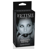 Fetish Fantasy Series Limited Edition Beginner's Ball Gag Black - Royal Sins