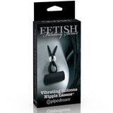 Fetish Fantasy Series Limited Edition Vibrating Silicone Nipple Lassos Black - Royal Sins