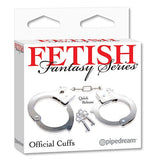 Fetish Fantasy Series Official Handcuffs Silver - Royal Sins