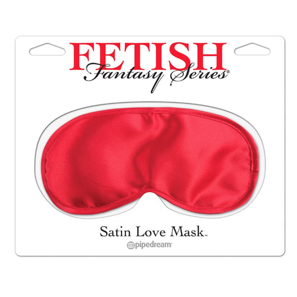 Fetish Fantasy Series Satin Love Mask Red - Royal Sins