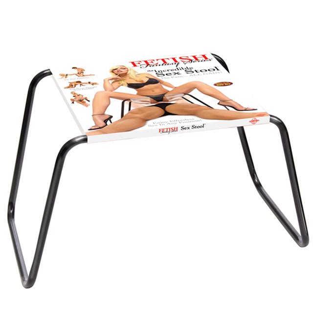Fetish Fantasy Series The Incredible Sex Stool Clear/Black - Royal Sins