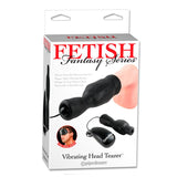 Fetish Fantasy Series Vibrating Head Teazer Glans Massager Black - Royal Sins