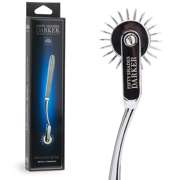 Fifty Shades Darker Adrenaline Spikes Metal Pinwheel - Royal Sins
