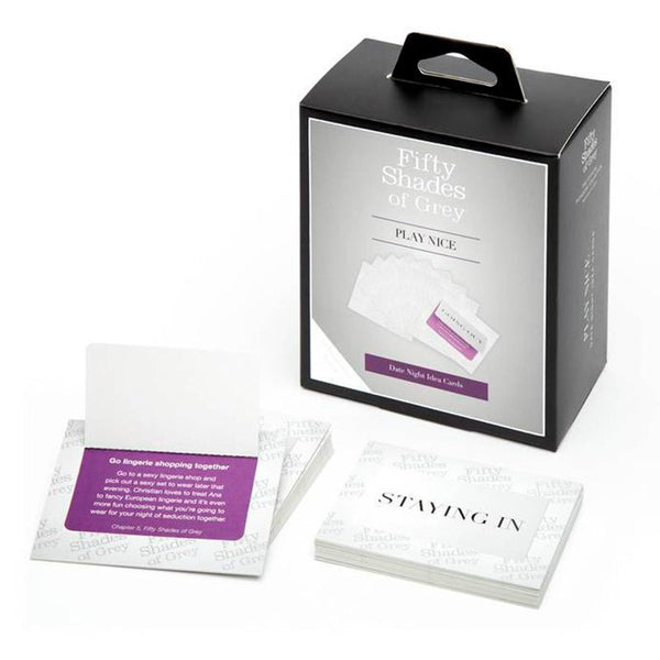 Fifty Shades of Grey Play Nice Date Night Idea Card Game - Royal Sins