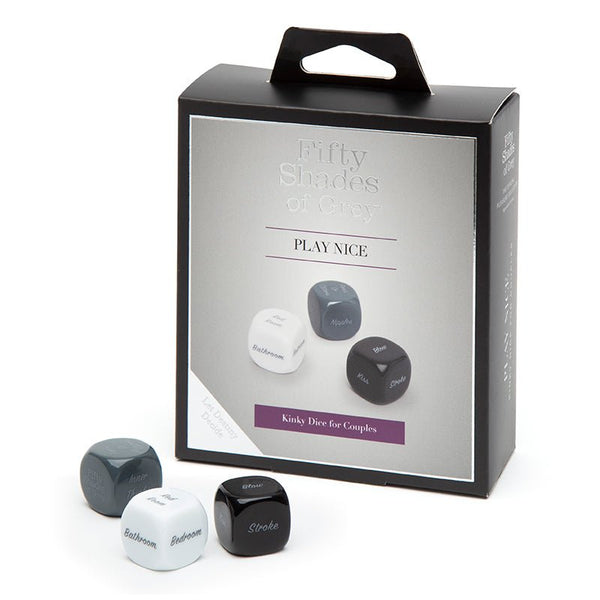Fifty Shades of Grey Play Nice Kinky Dice for Couples - Royal Sins