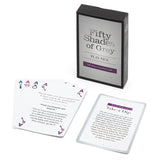 Fifty Shades of Grey Play Nice Talk Dirty Inspiration Card Game - Royal Sins
