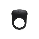 Fifty Shades of Grey Sensation Rechargeable Silicone Vibrating Love Ring Black - Royal Sins