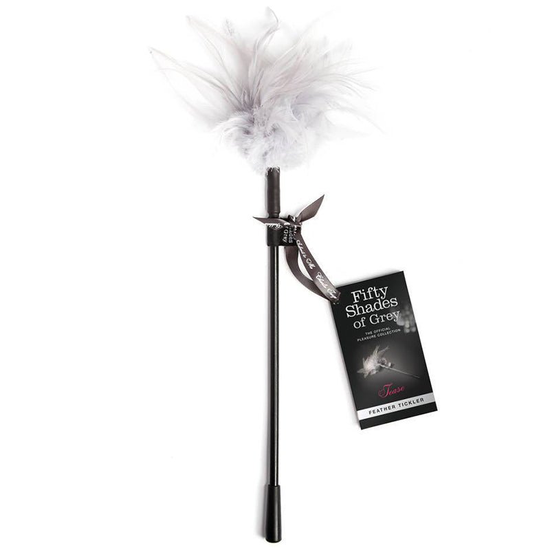Fifty Shades of Grey Tease Feather Tickler Gray - Royal Sins