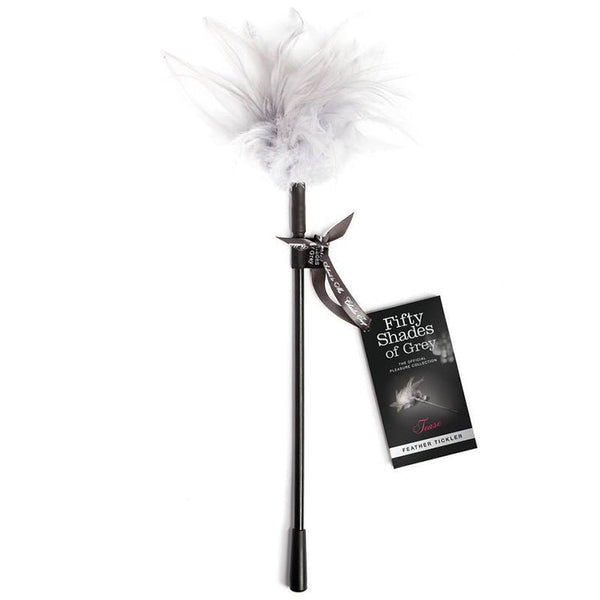 Fifty Shades of Grey Tease Feather Tickler Gray - Royal Sins