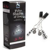 Fifty Shades of Grey The Pinch Adjustable Nipple Clamps - Royal Sins