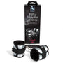 Fifty Shades of Grey Totally His Soft Velcro Handcuffs Silver - Royal Sins