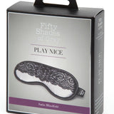 Fifty Shades - Play Nice Satin Blindfold - Royal Sins