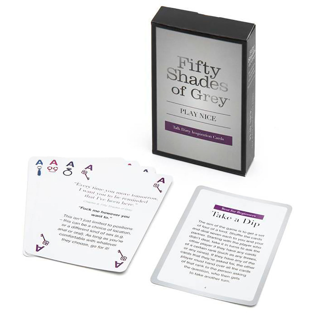 Fifty Shades - Play Nice Talk Dirty Cards - Royal Sins