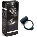 Fifty Shades Yours&Mine Vibrating Ring - Royal Sins