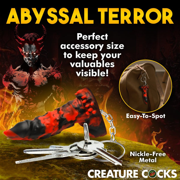 Fire Demon Mini Dildo Key Chain - Royal Sins