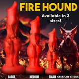 Fire Hound Silicone Dildo - Large - Royal Sins