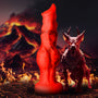 Fire Hound Silicone Dildo - Medium - Royal Sins