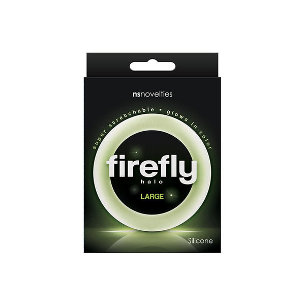 Firefly Halo Cock Ring Large Clear - Royal Sins