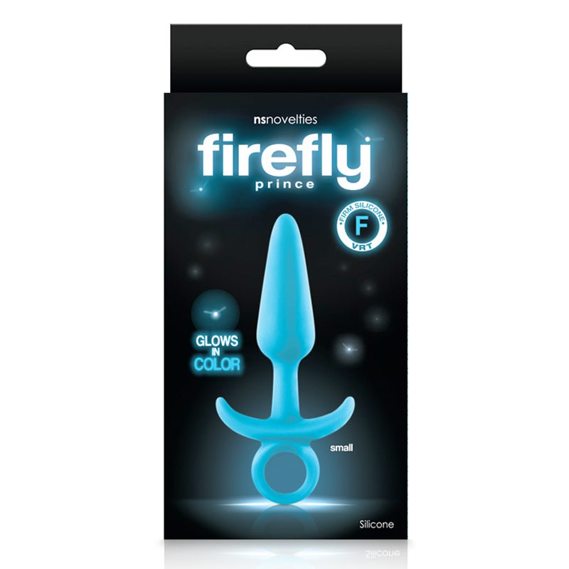 Firefly Prince Anal Plug Small Blue - Royal Sins