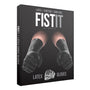 Fist It Latex Short Gloves Black - Royal Sins