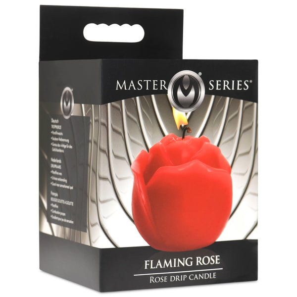 Flaming Rose Drip Candle - Royal Sins