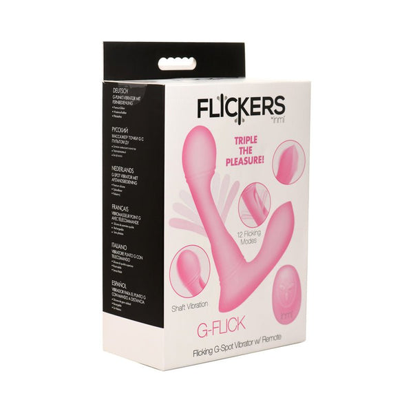 Flickers G - Flick Flicking G - Spot Vibrator with Remote - Royal Sins