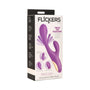 Flickers Tri - Flick Flicking Silicone Rabbit Vibrator - Royal Sins