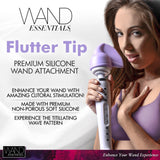 Flutter Tip Silicone Wand Attachment - Boxed - Royal Sins