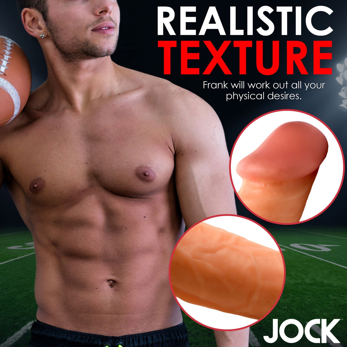 Football Frank 6.75 Inch Dildo - Royal Sins