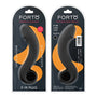 Forto F - 19 Silicone Anal Plug Black - Royal Sins