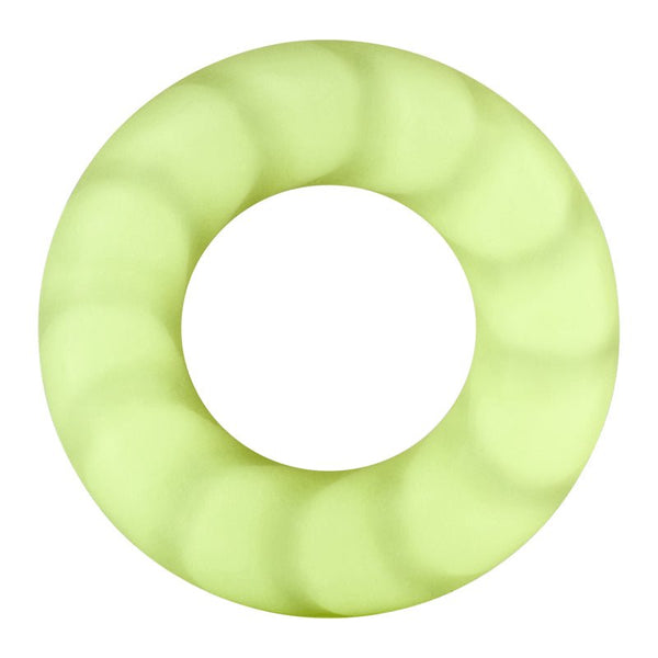 Forto F - 25 Liquid Silicone Cockring 23mm Glow - Royal Sins