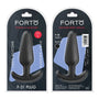 Forto F - 31 Silicone Anal Plug Large Black - Royal Sins